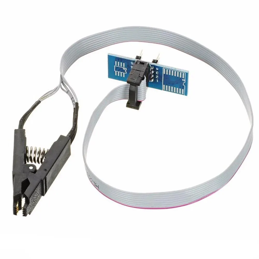 Programmer Module Board SOIC8 SOP8 SOP Format Flash chip IC Test Clips Socket Adpter BIOS 24 25 93