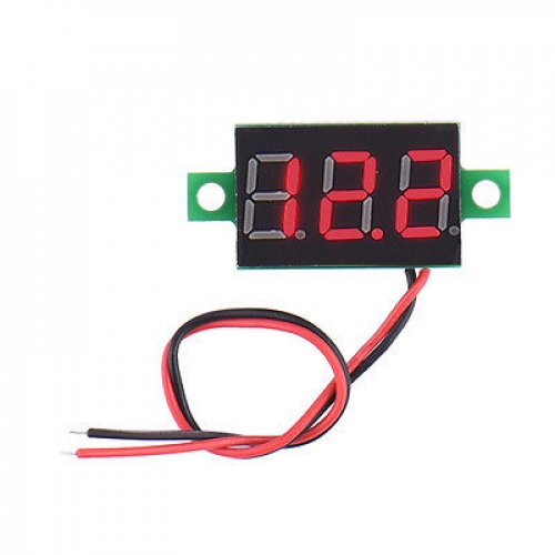 Digital Voltmeter Voltage Display Module 0.28 inch Dc 4.5v 30v Red