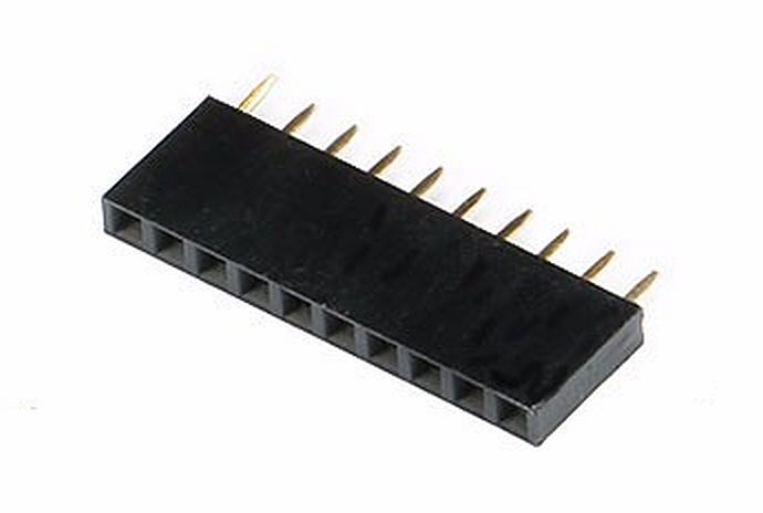 [99187717] Pin Headers 10 Pins Female Jumper Socket Single Row
