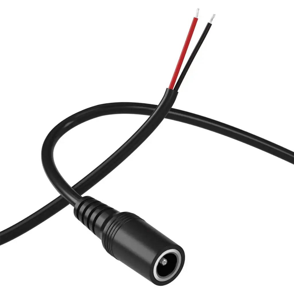 Connector DC Power Socket Female Jack Adapter 2.1mm x 5.5mm