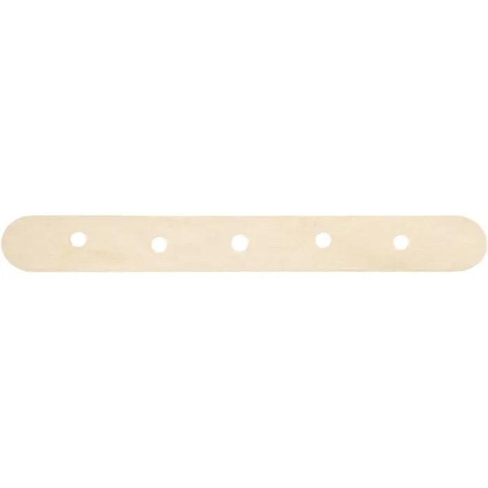 Prototyping Materials Wood Stick 5 Holes For DIY Models