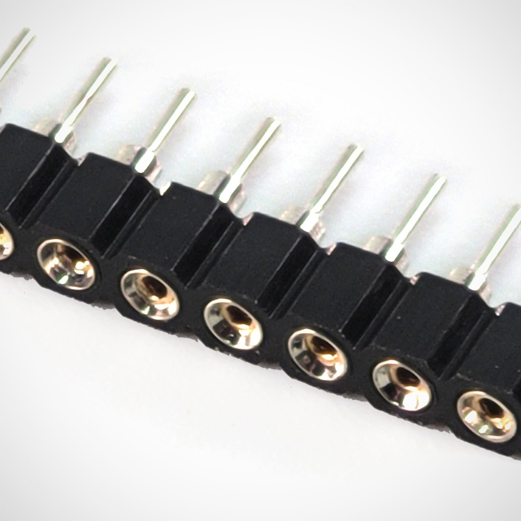 Pin Headers 40Pin Round Female Jumper Socket Single row