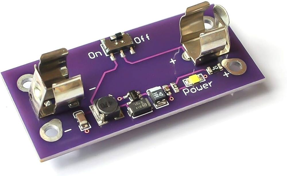 [99188347] DC-DC Boost Step Up Board Module AAA Battery 5V For LilyPad