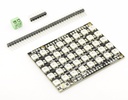 LED Matrix RGB LED 5X8 4-6v NeoPixel Compatible Shield WS2812 Driver Module Board