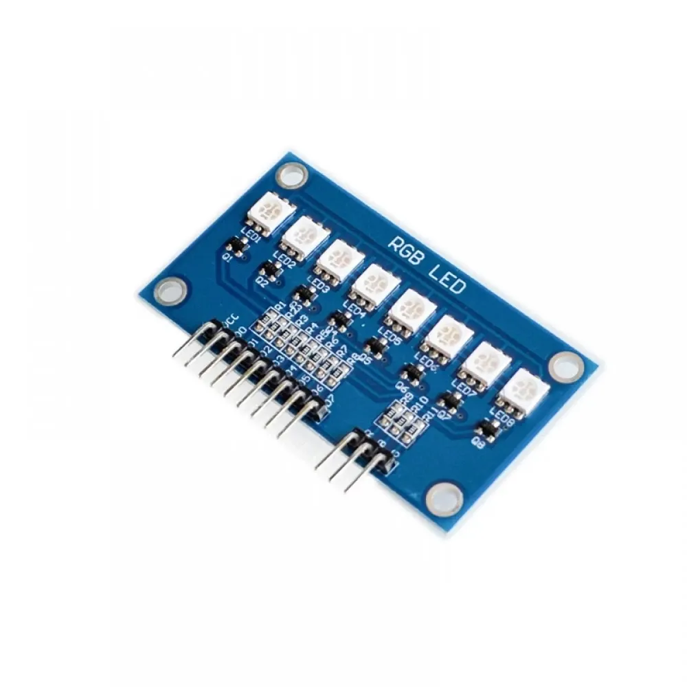 LED IC Station 8 RGB LED 5050 Line Module For Arduino