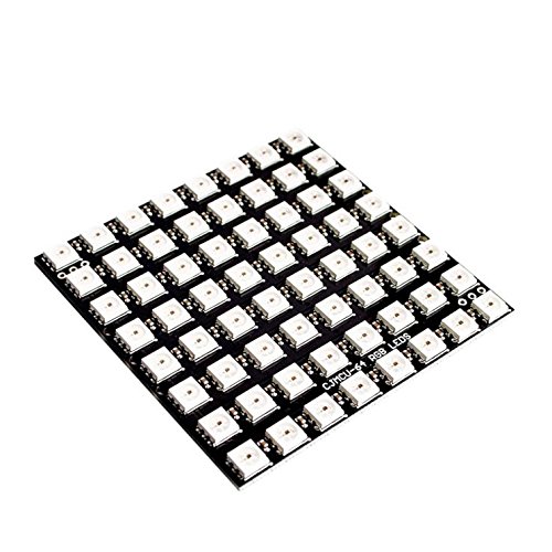 LED Matrix RGB LED XCSOURCE CJMCU 8x8 64 Bit WS2812 Driver Module Board