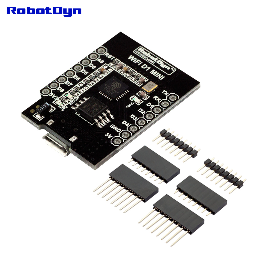 ESP8266 WIFI D1 MINI Dev. Board, USB Ch340G (32Mb Flash) RobotDYN