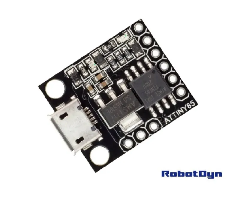 [99188432] ATtiny85 Female MicroUSB, Dev. Board (Digispark Compatible) RobotDYN