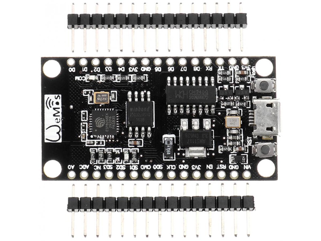 NodeMCU WeMos ESP8266 WiFi Lua Board, CH340