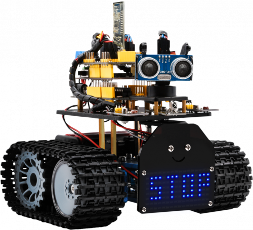 Robot - Keyestudio Mini Tank Robot V2 Kit KS0428 | TechMaze 