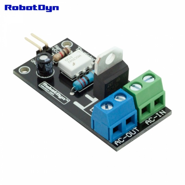 Thyristor AC Switch from RobotDyn 3.3V/5V logic, AC/DC, AC 220V110V, 5A