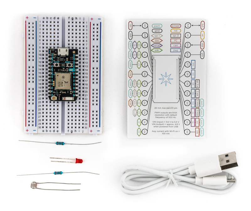 Wifi Particle’s IoT Photon Kit 20Mhz ARM Cortex M3