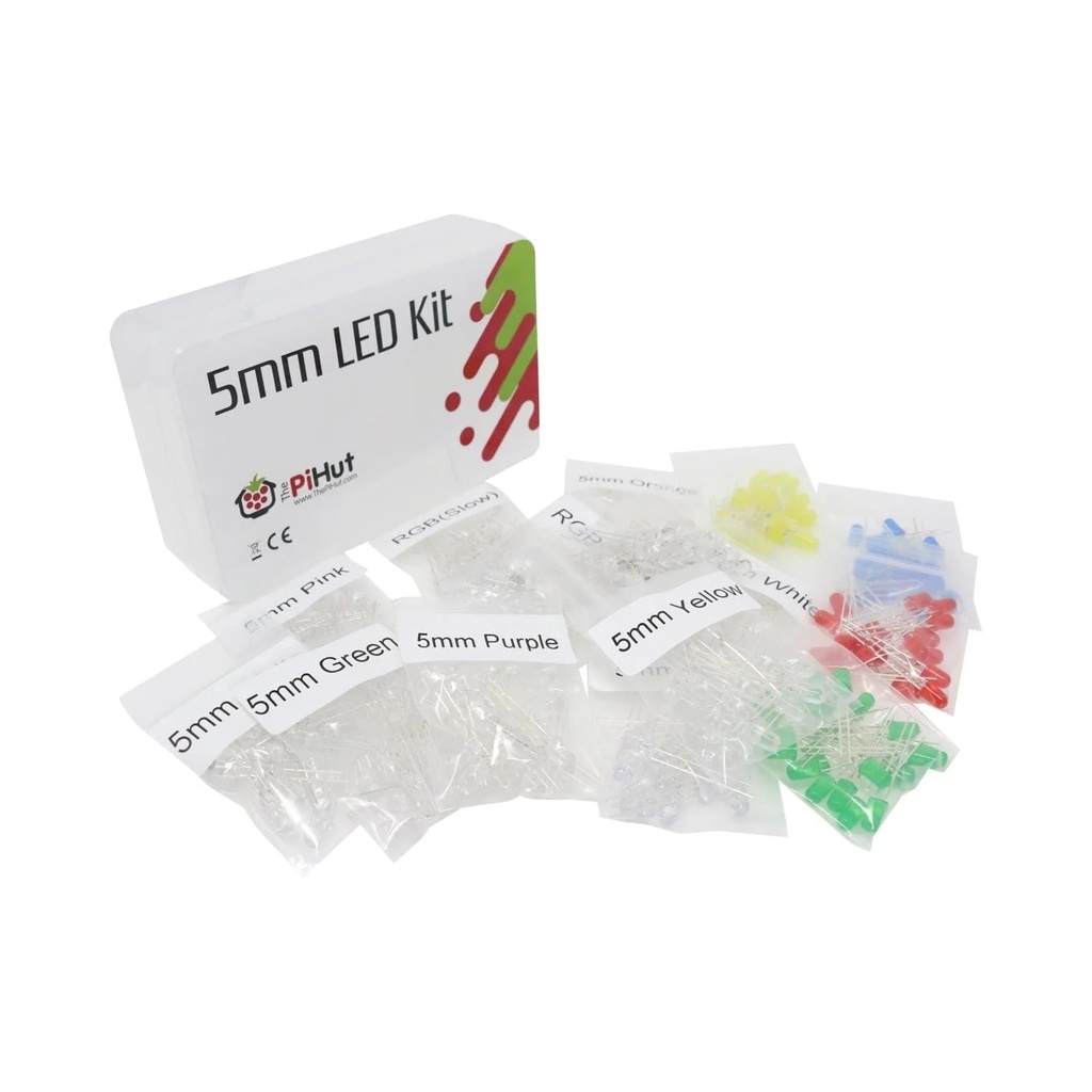 LED Kit ThePiHut Ultimate 5MM Kit