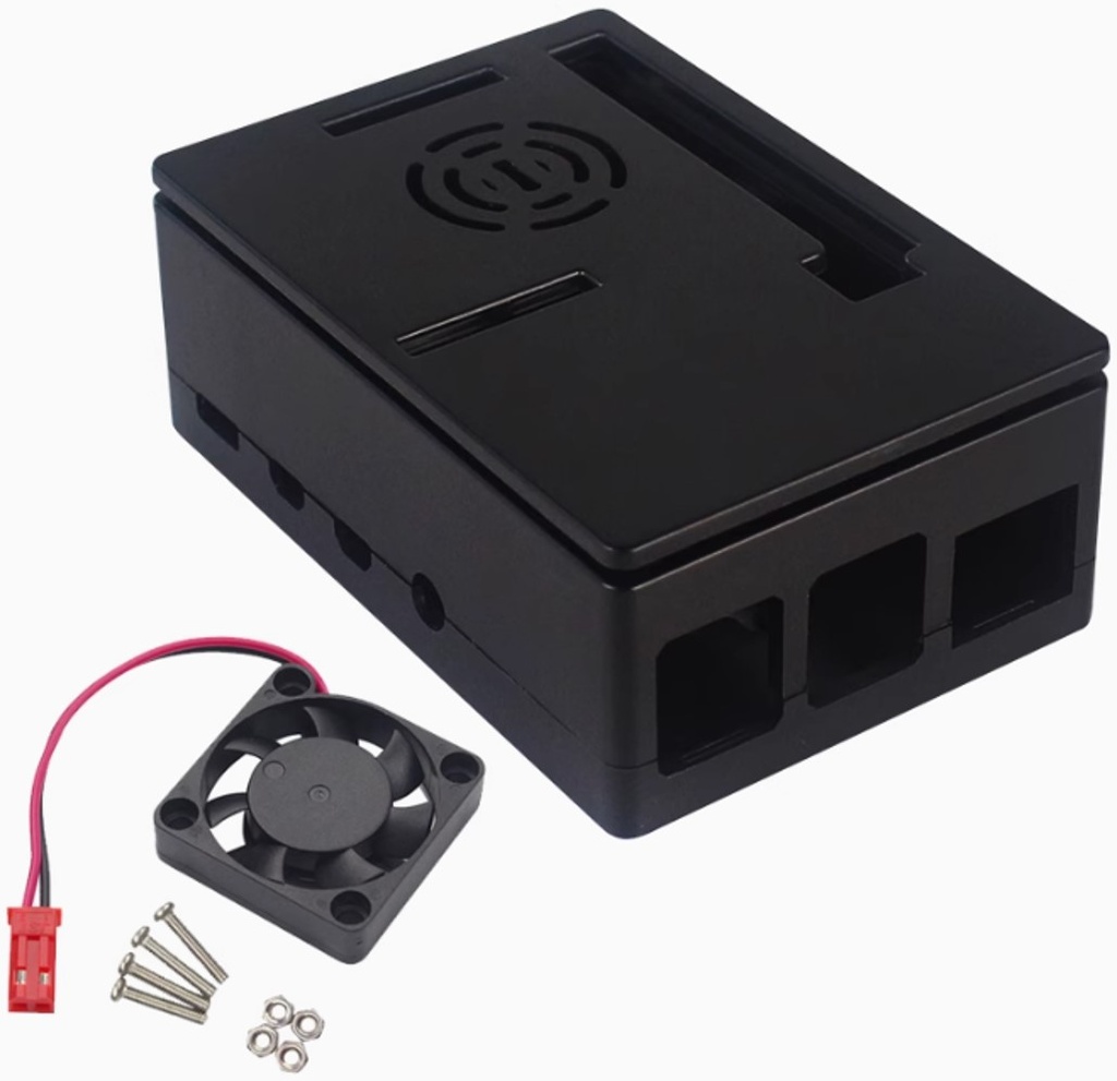 Case Enclosure for Raspberry Pi 4 Case (With Cooling Fan) (v2.0)