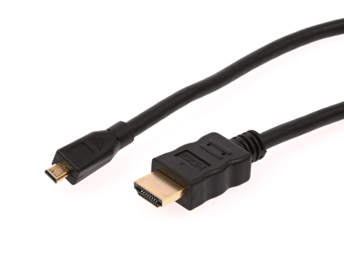 HDMI Cable 1m Micro HDMI to HDMI