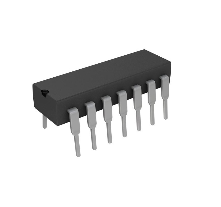 IC Logic Gate 40106 (Hex Inverting Schmitt Trigger)