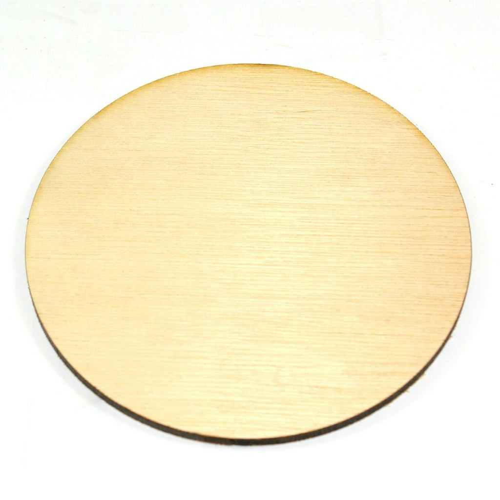 Prototyping Materials 20cm x 3mm Round Wood Layer (Per Piece)