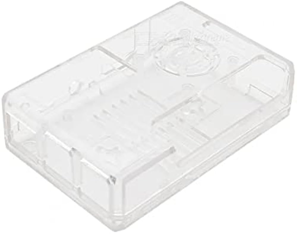 Raspberry Pi 3 model B Case Enclosure Abs Gpio Without Fan Transparent