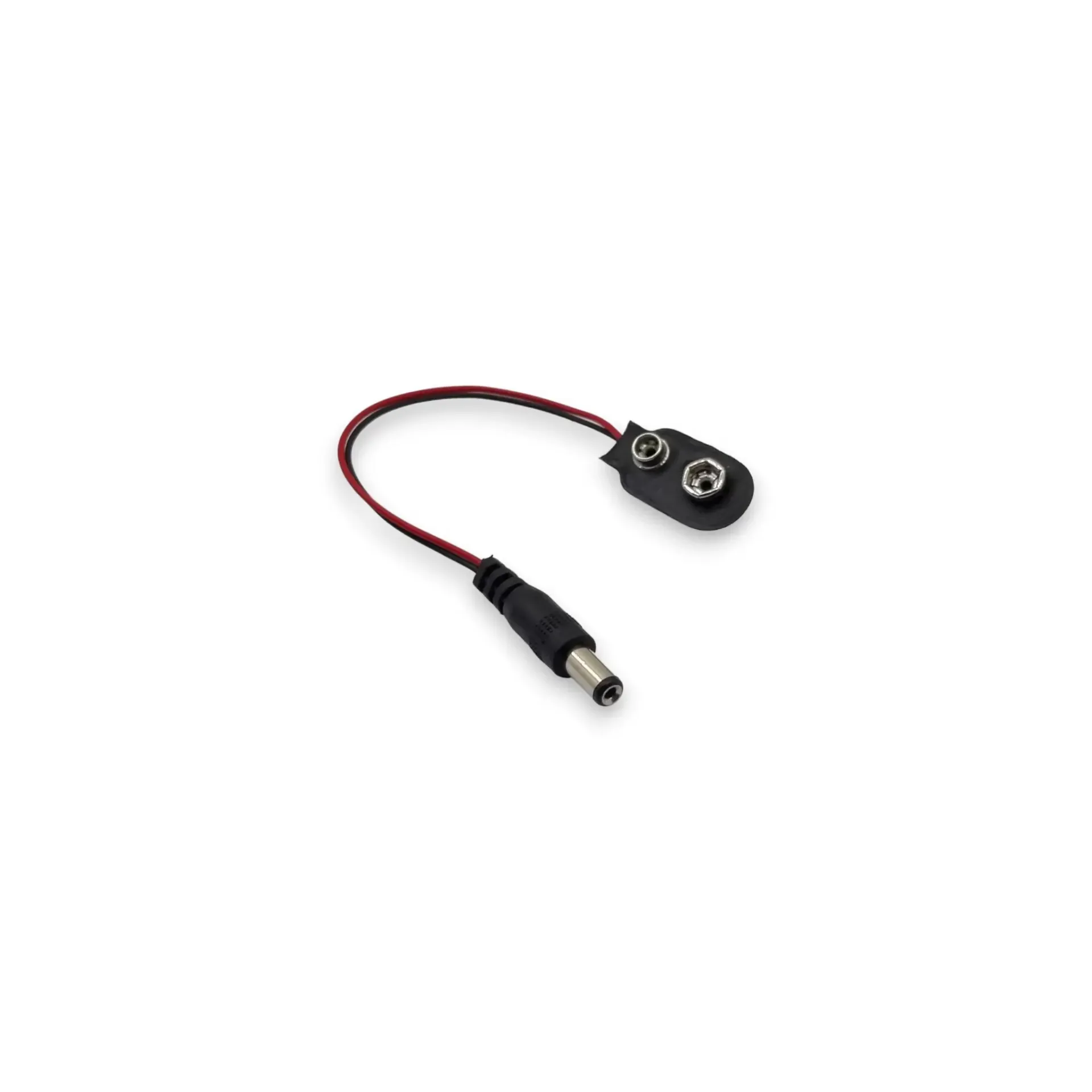 [99189582] Battery Snap 9V Clip with Barrel Jack Plug or Connector