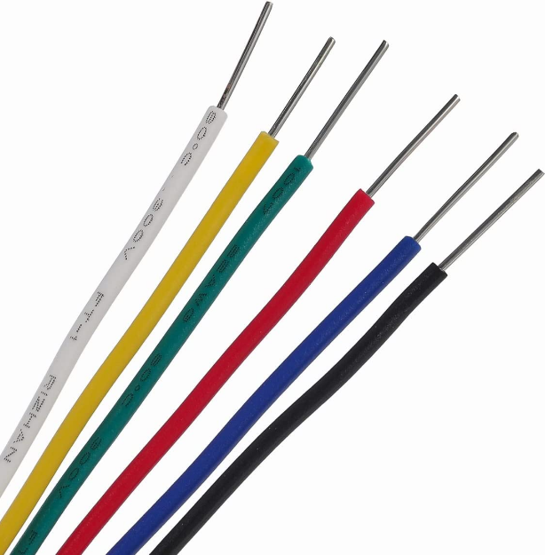 Wire Solid Core Spool 7.62m 22AWG White