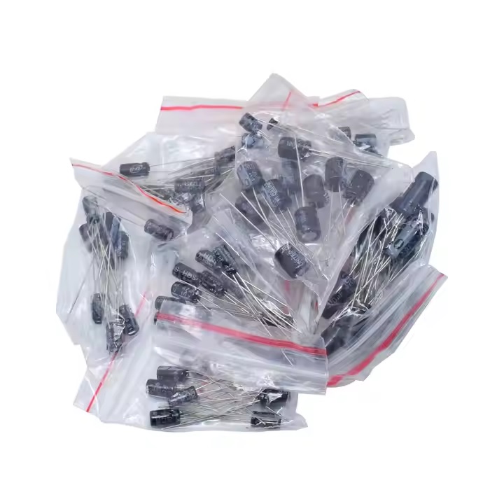 Electrolytic Capacitor Assortment 12 Values Kit 1uF-470uF