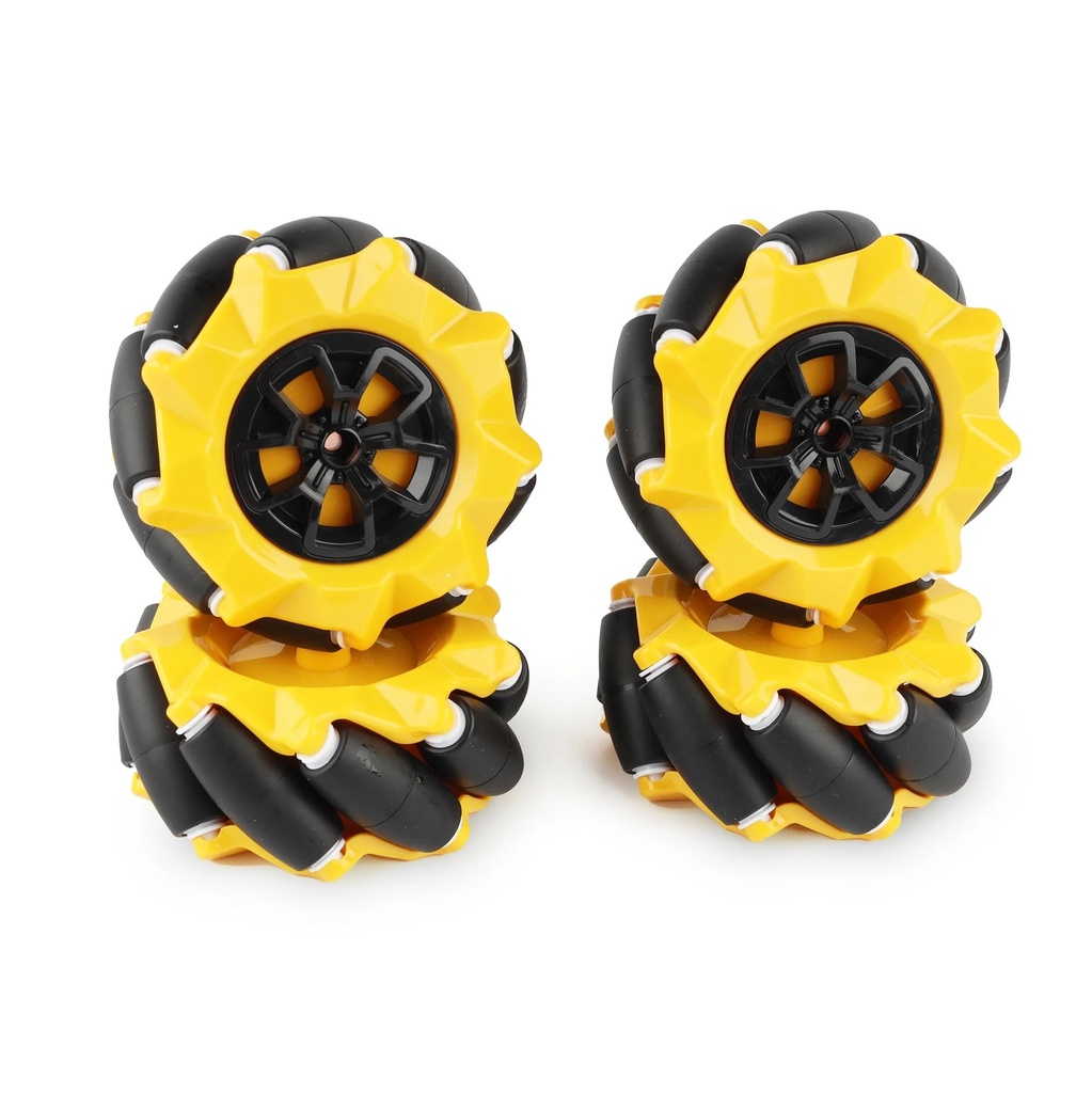 Robot - Plastic Robot Mecanum Wheel 80mm Set (4PCs)