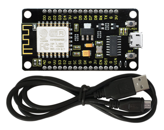 Keyestudio ESP8266 CP2101 Wi-Fi Module + 1m Micro USB Cable