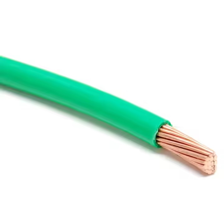Wire HOOK UP Copper Stranded 20 AWG Green (Per Meter)