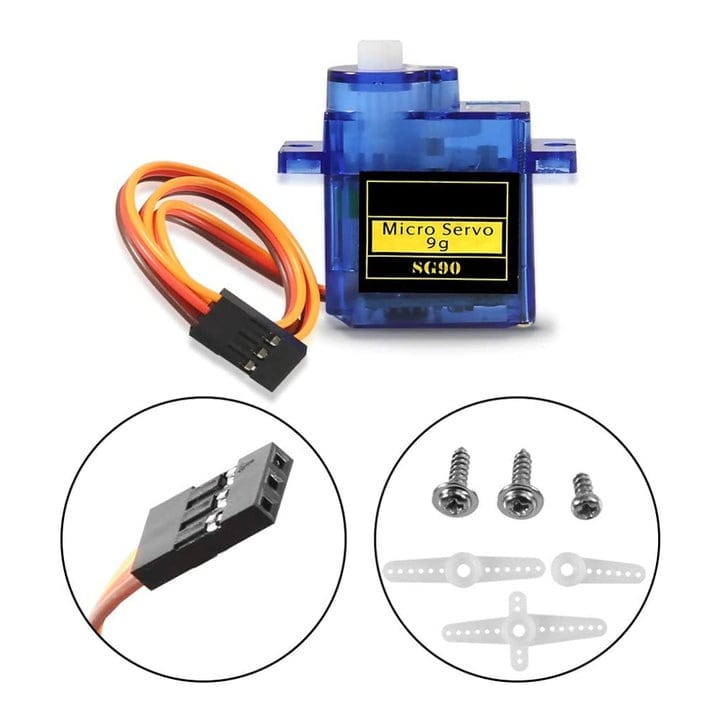 Servo Motor Micro SG90 9G Modified (Without Limiter)