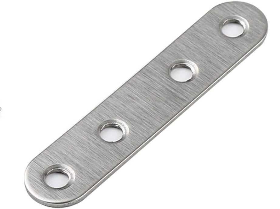 Prototyping Parts Profile Connector Hot Bed Support Pallet Fixed Straight Strip Stainless Steel 55mm x 10mm (5pcs)