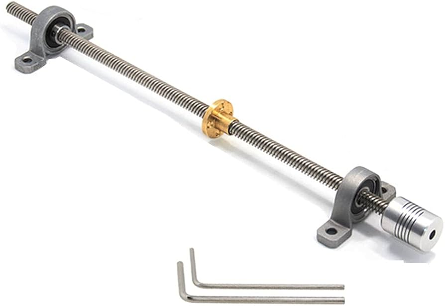 3D Printer Accessories T8 Lead Screw 600mm Vertical Kit