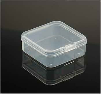 Storage Box 25x110x90mm Transparent Plastic