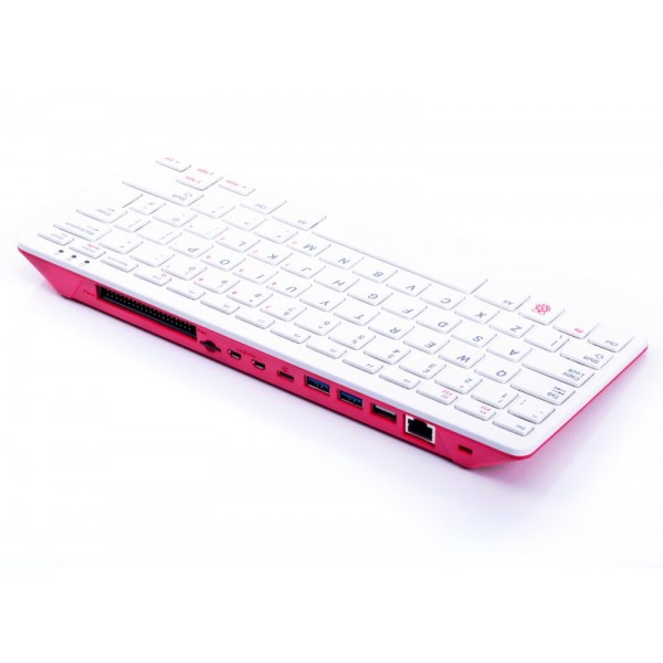 Raspberry Pi 400 UK Pink/White(Compatible With RPi4)