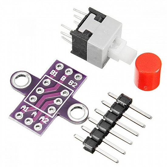Switch MCU-010 with Self-Locking Button DPDT Module Kit