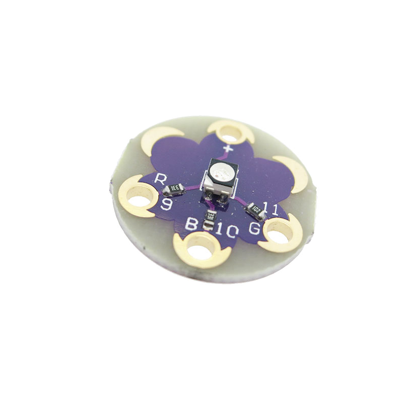 Lilypad Tri-Color RGB LED Module