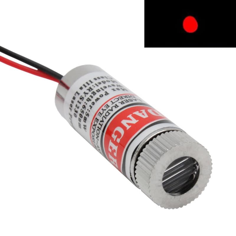 Laser Module 5mW 650nm Red (Point)