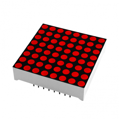 Matrix LED Display 8X8 Red CA 60x60mm