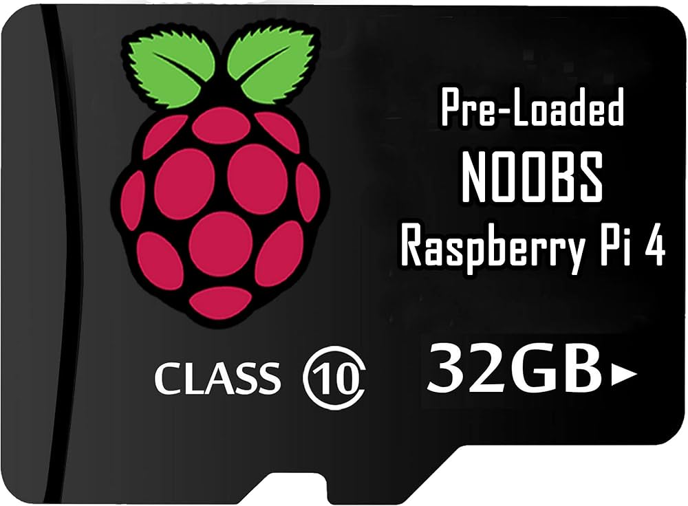 Raspberry Pi RPi Micro SD Card 32GB With 'NOOBS' Pre-installed (v3.6.0)
