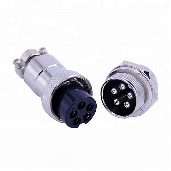 Connector-5Pin RS765/GX20 Aviation Plug