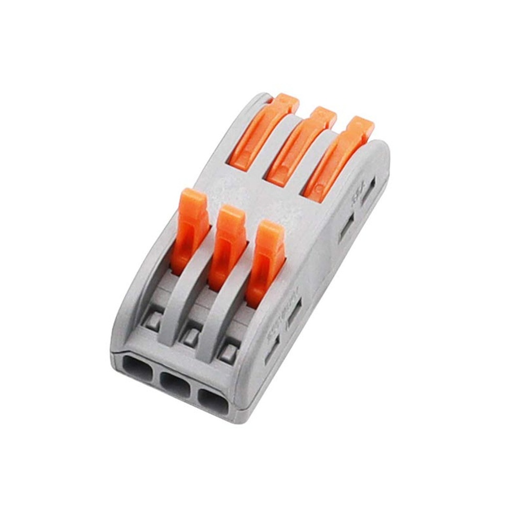 Connector PCT-223 Wire Conductor 3:3 Pole Terminals Block