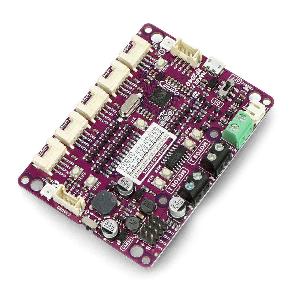 Raspberry Pi Pi RP2040 Maker - Simplifying Robotics with RP2040