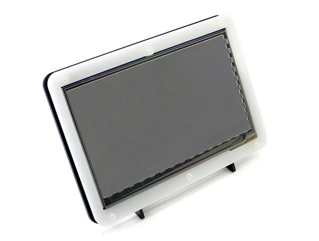 Raspberry Pi LCD Capacitive Touch 800x480 7inch Screen with Bicolor Case