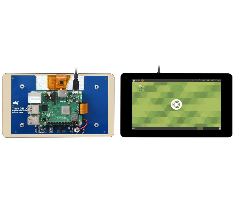 Raspberry Pi 7inch 800x480 Capacitive Touch Display DSI Interface
