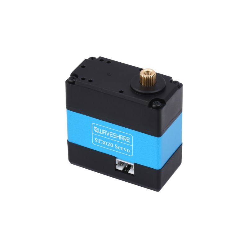 Servo Metal Gear 25kg.Cm Serial Magnetic Encoder Programmable 360 Degrees Rotation ST3020 (Waveshare)