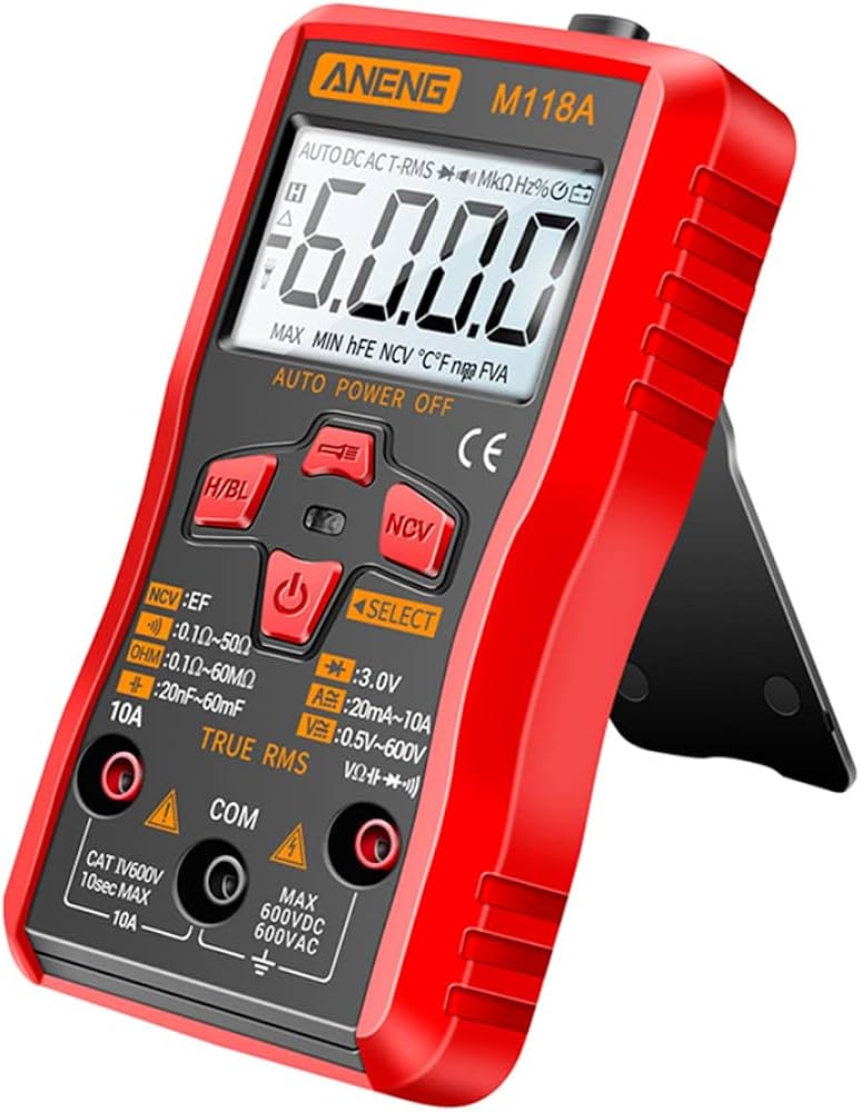 Multimeter Digital Auto Range M118A