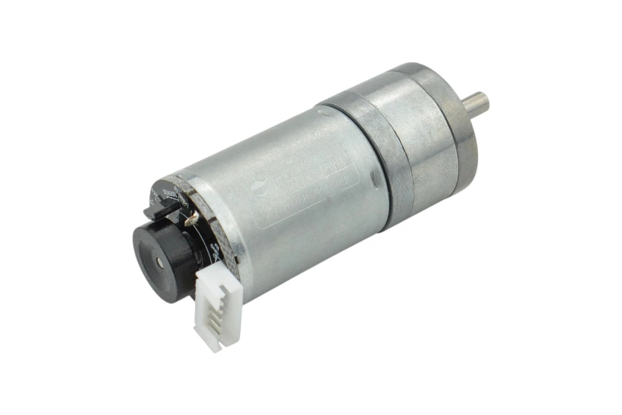 Motor DC Metal Geared w/Encoder - 6V 300RPM 3.6Kg.cm