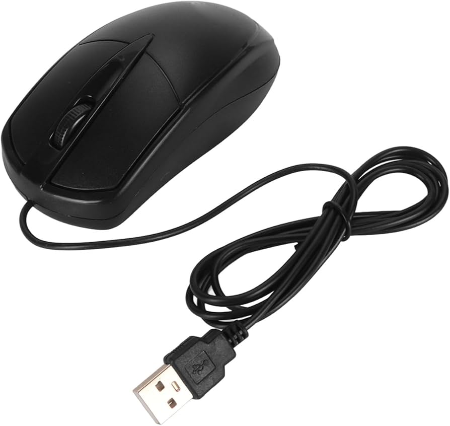 Wired Optical Mouse 1000 DPI for PC and Laptop