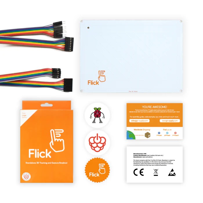 Flick Large Standalone 3D Tracking and Gesture Breakout