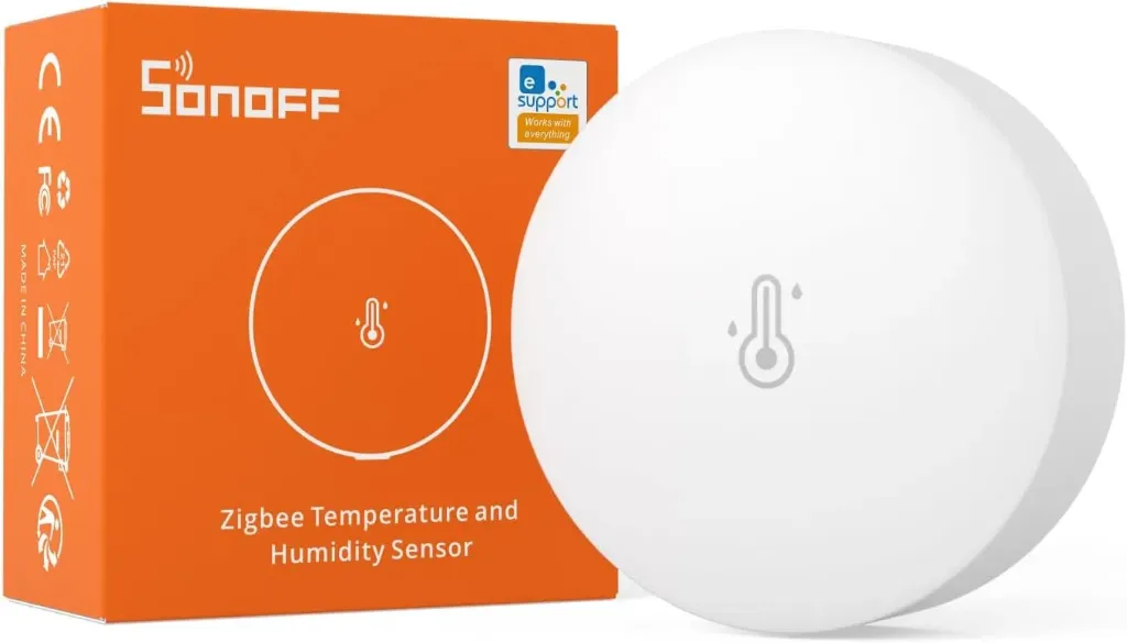 SONOFF SNZB-02P Zigbee Temperature Humidity Sensor (ZigBee Hub Required)