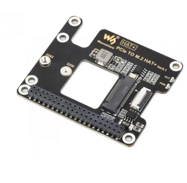 Raspberry Pi 5 PCIe TO M.2 HAT+ NVMe SSD Expansion Board (Waveshare)